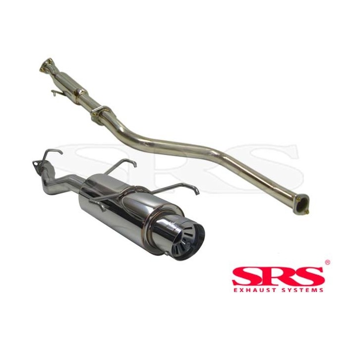 SRS Exhaust Systems G55 Catback System 60,5mm - Prelude 92-97