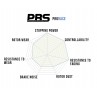 PBS ProRace Front Brake Pads - NSX NA1 NA2 90-05