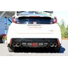 Martelius 3" Race Catback Exhaust - Civic Type R FK2 RHD