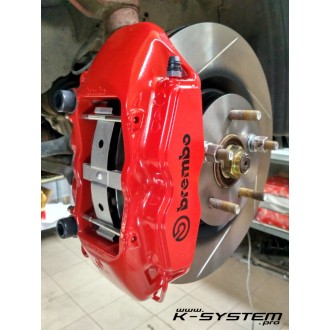 Kit d'Installation EP3 / FN2 - Kit Gros Freins Avant Brembo 324x30mm Megane 3 RS / Clio 3 RS