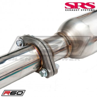 SRS Exhaust Systems R60 Catback System 60,5mm (TÜV Approval) - Civic EG (3 Doors 92-96)