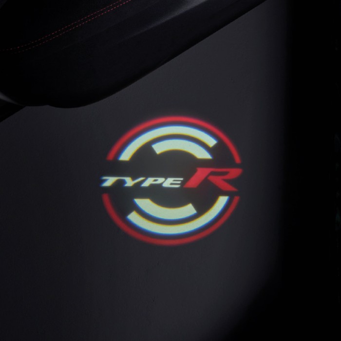 Genuine Honda Illuminated Type R Pattern Projector - Civic Type R FL5