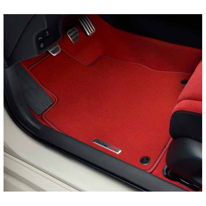 Tapis de Sol TYPE R Honda EUDM Rouge Premium - Civic Type R FL5 2022+
