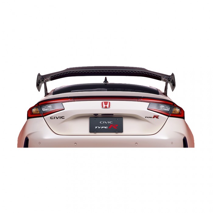Genuine Honda JDM (Red Weave) Carbon Fiber Rear Wing / Spoiler - Civic Type R FL5 2023+