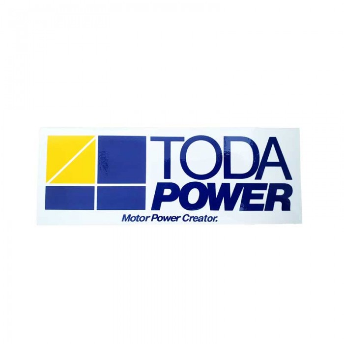 Sticker Autocollant TODA POWER 20x7.5cm - Toda Racing Japan