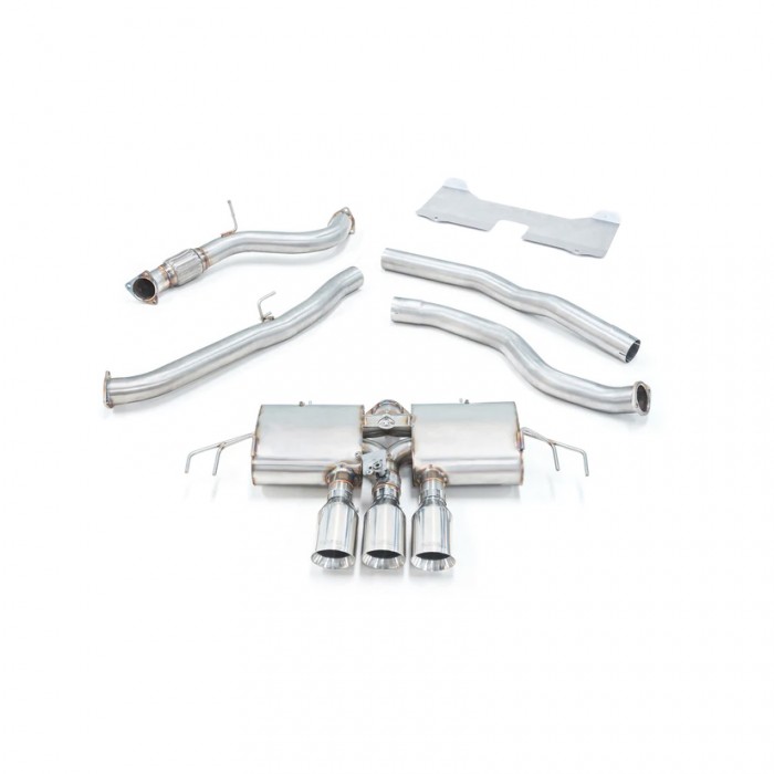 Cobra Sport Valved Cat-Back Non-Resonated Exhuast System & Frontpipe - Civic Type R FL5 22+