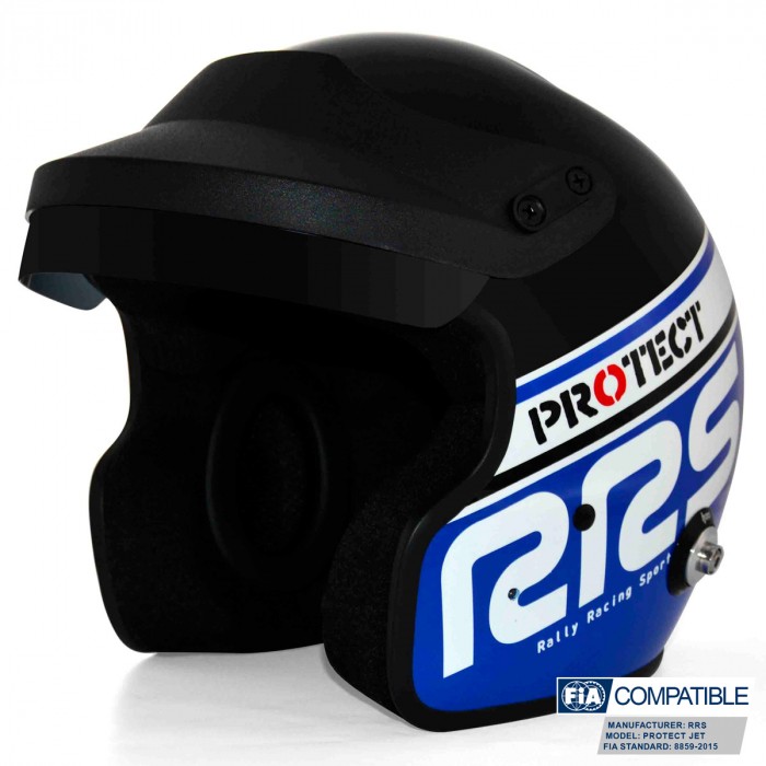 Helmet PROTECT JET RRS Blue FIA8859-2015 SNELL SA2020