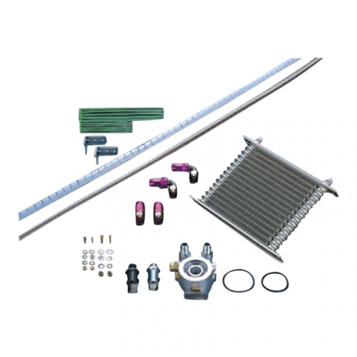 HKS Oil Cooler Kit GDB F WRX STI 6/2005-9/2007 12 row