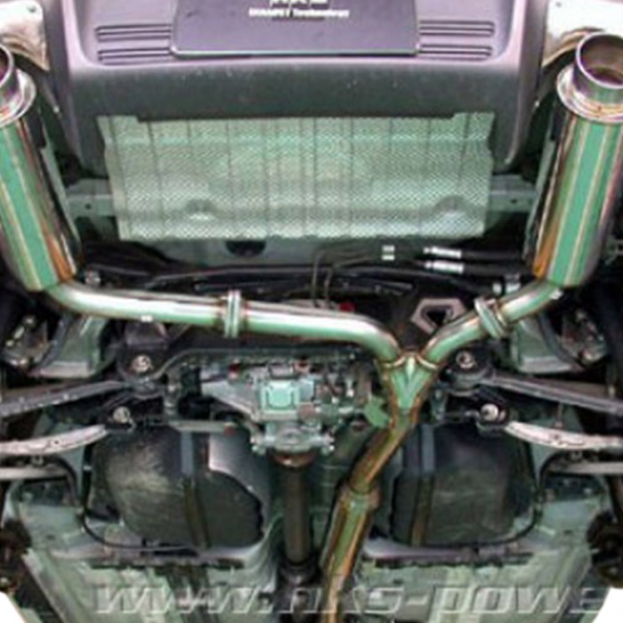 HKS Silent Hi-Power Exhaust System Mitsubishi Lancer Evo X