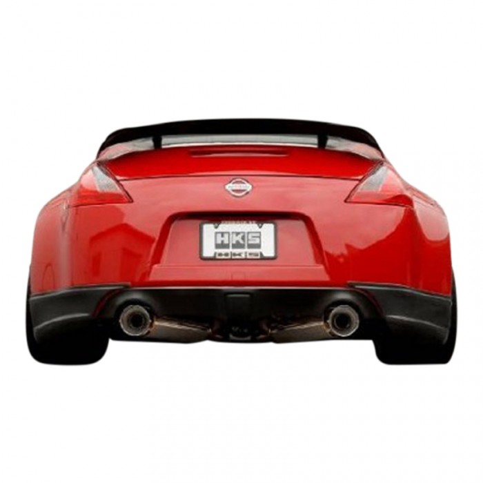 HKS USDM Hi-Power Full Dual TiTip Muffler Nissan 370Z Z34