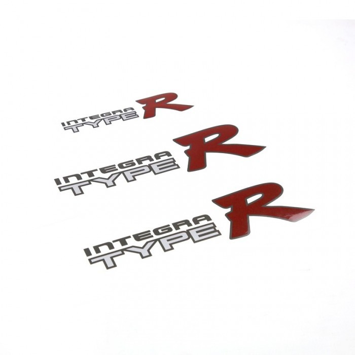 Honda OEM Style Type R Stickers Honda Integra DC2 Light Colours