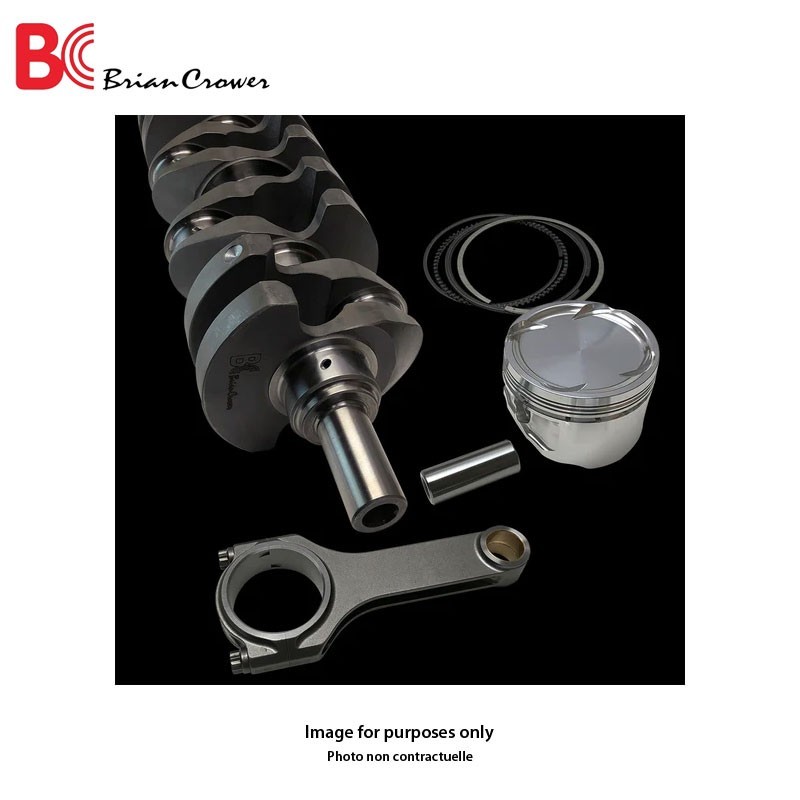 Brian Crower STROKER KIT - Honda/Acura B18/B20, 95mm Billet Vilebrequin, ProH2K Bielles (5.394"), Custom Pistons