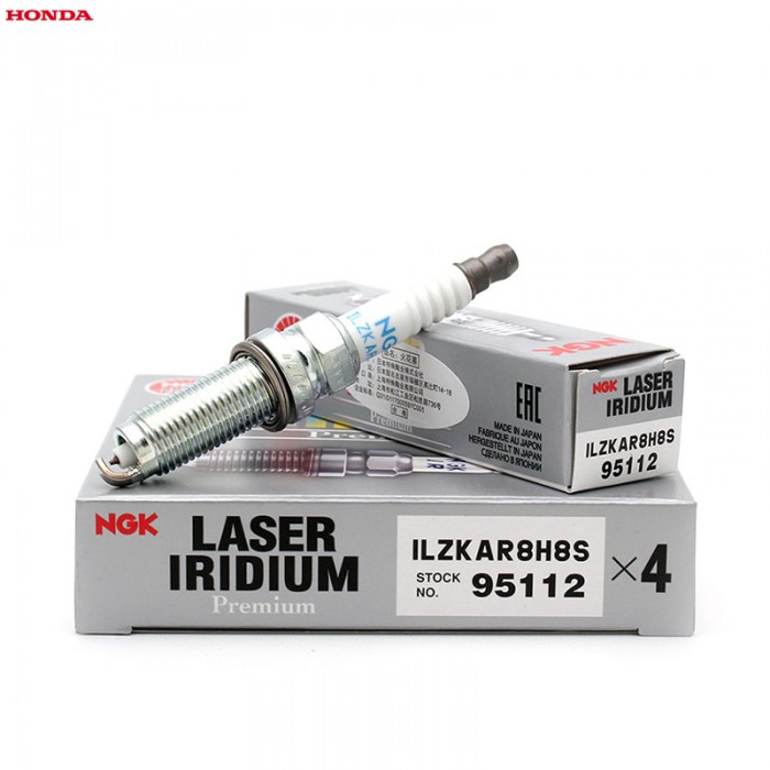 Bougies Allumage OEM NGK Laser Iridium ILZKAR8H8S - Civic 1.5L Turbo 2016+