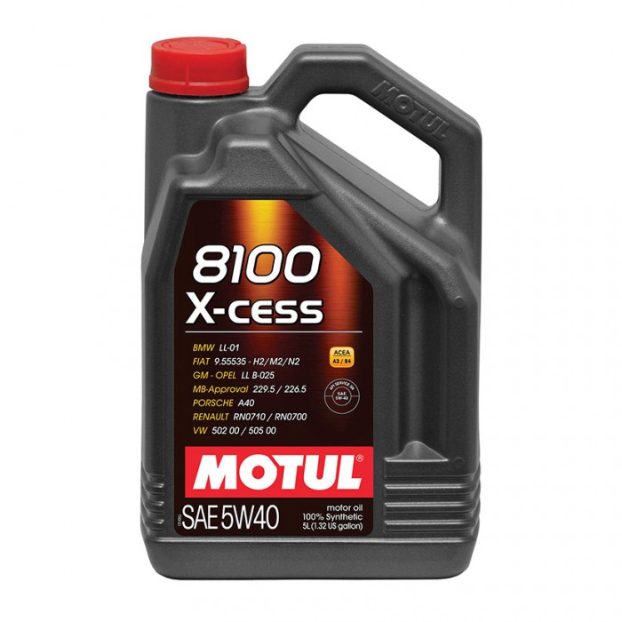 MOTUL 8100 X-cess 5w40 Synthetic Engine Oil