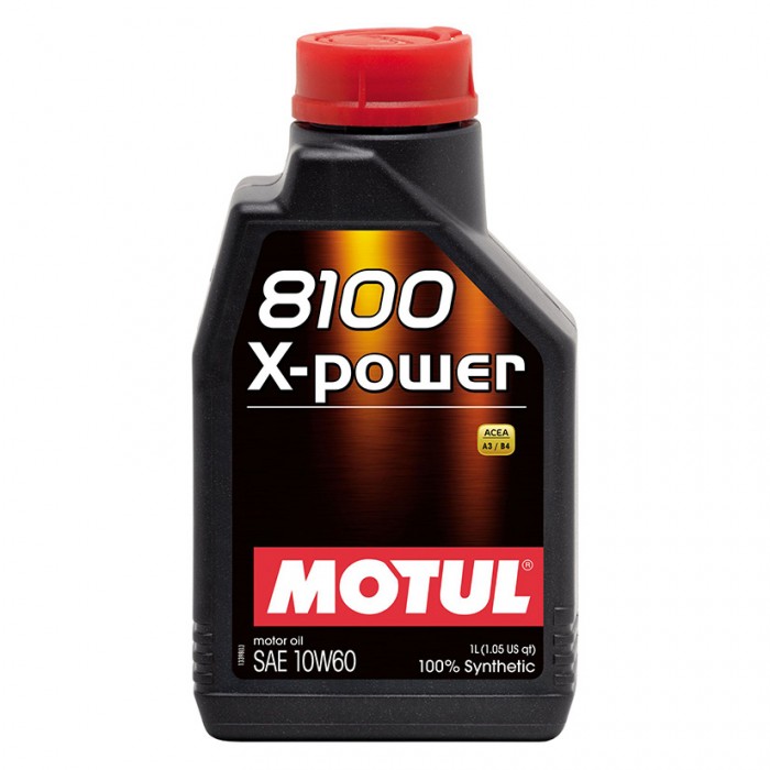 MOTUL 8100 X-power 10w60 Synthetic Engine Oil