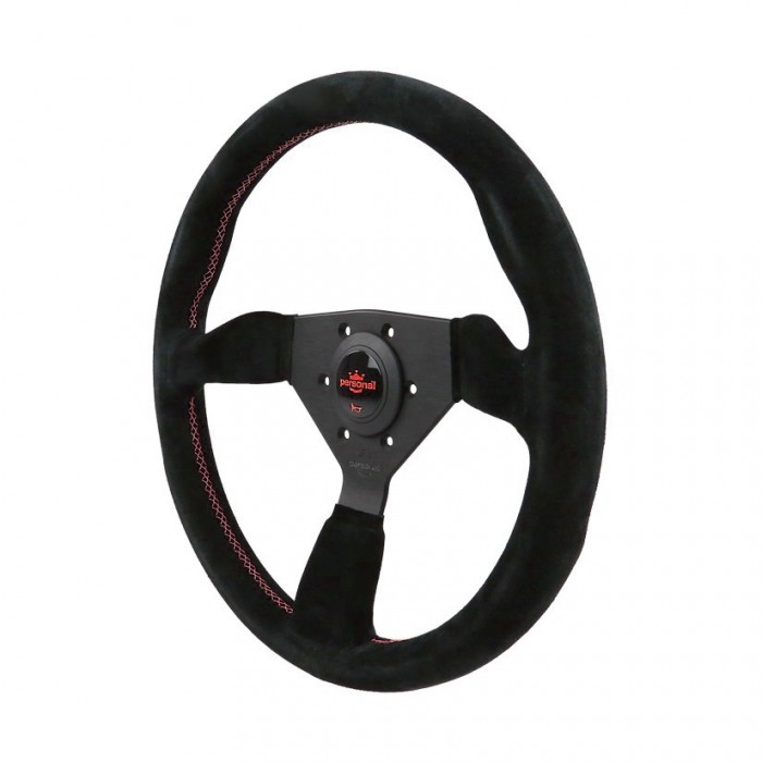 Personal Neo Grinta Suede Leather Steering Wheel - 350mm