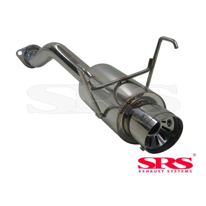 SRS Exhausts G55 Muffler With Adjustable Silencer - Civic Type R EP3