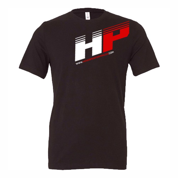 T-Shirt Honda Performances HP Design - Noir Chiné