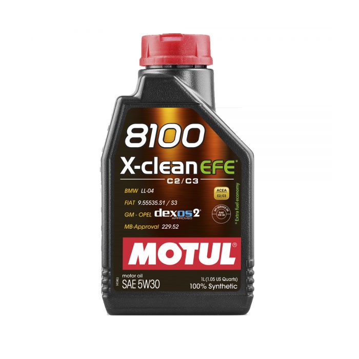 MOTUL 8100 X-clean EFE 5w30 Synthetic Engine Oil 1L (Honda Recommended)